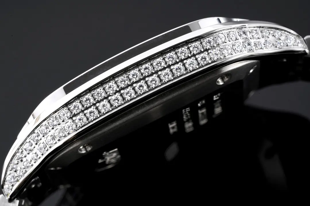 Affordable 3K Factory Cartier Santos de Cartier Watch Silver  – Top Replica Watch 2763