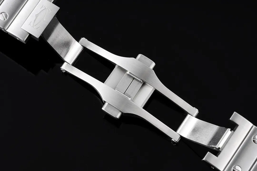 Affordable 3K Factory Cartier Santos de Cartier Watch Silver  – Top Replica Watch 2763