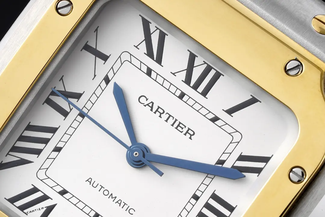 GoAnywhere 3K Factory Cartier Santos de Cartier Watch Silver Gold White – Best Replica Watch 5151