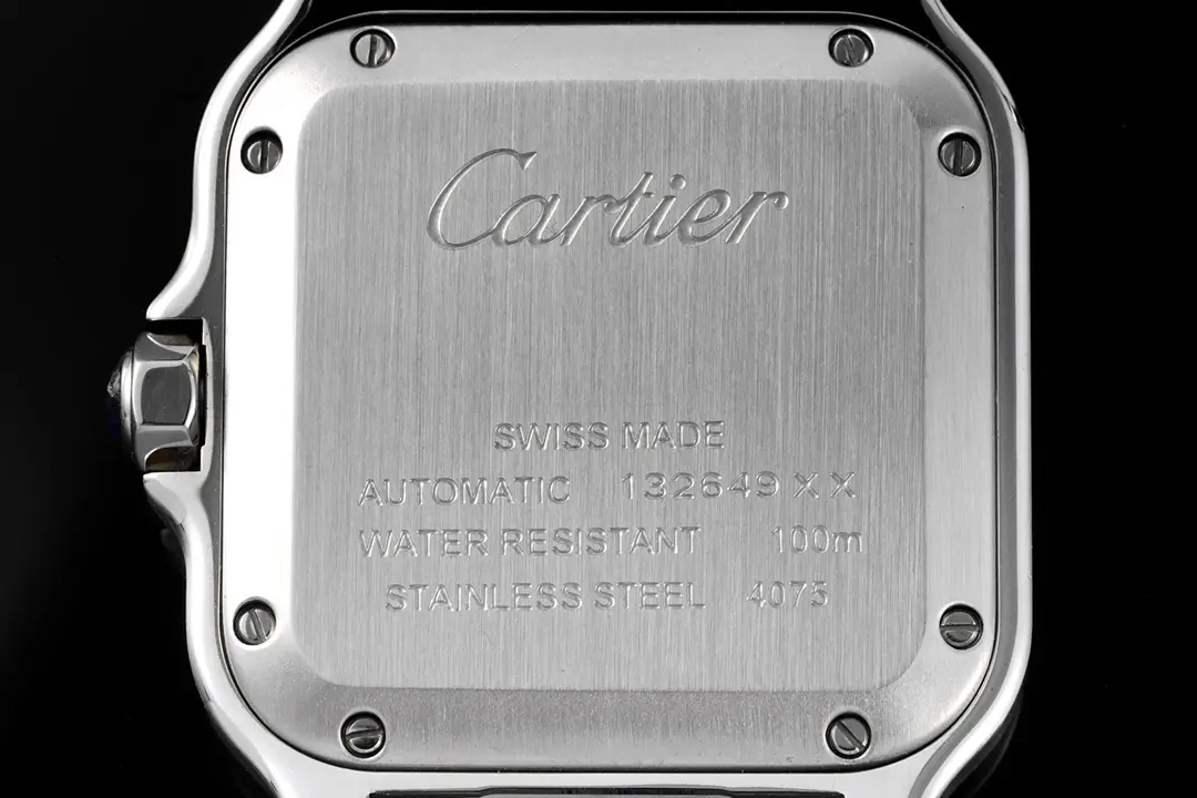 3K Factory Cartier Santos de Cartier Watch Silver White – Top Replica Watch EasyMatch 2779