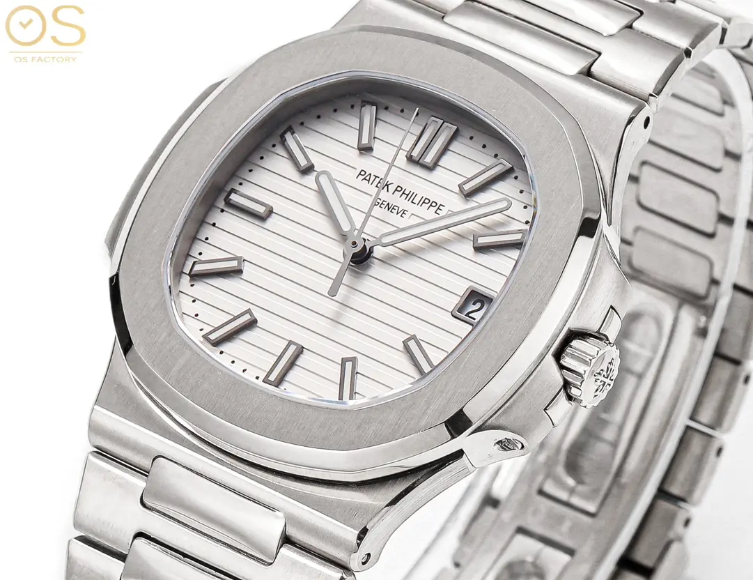 WaterResistant 3K Factory Patek Philippe Nautilus 5711 1A Silver Super Clone Replica Watch 3381