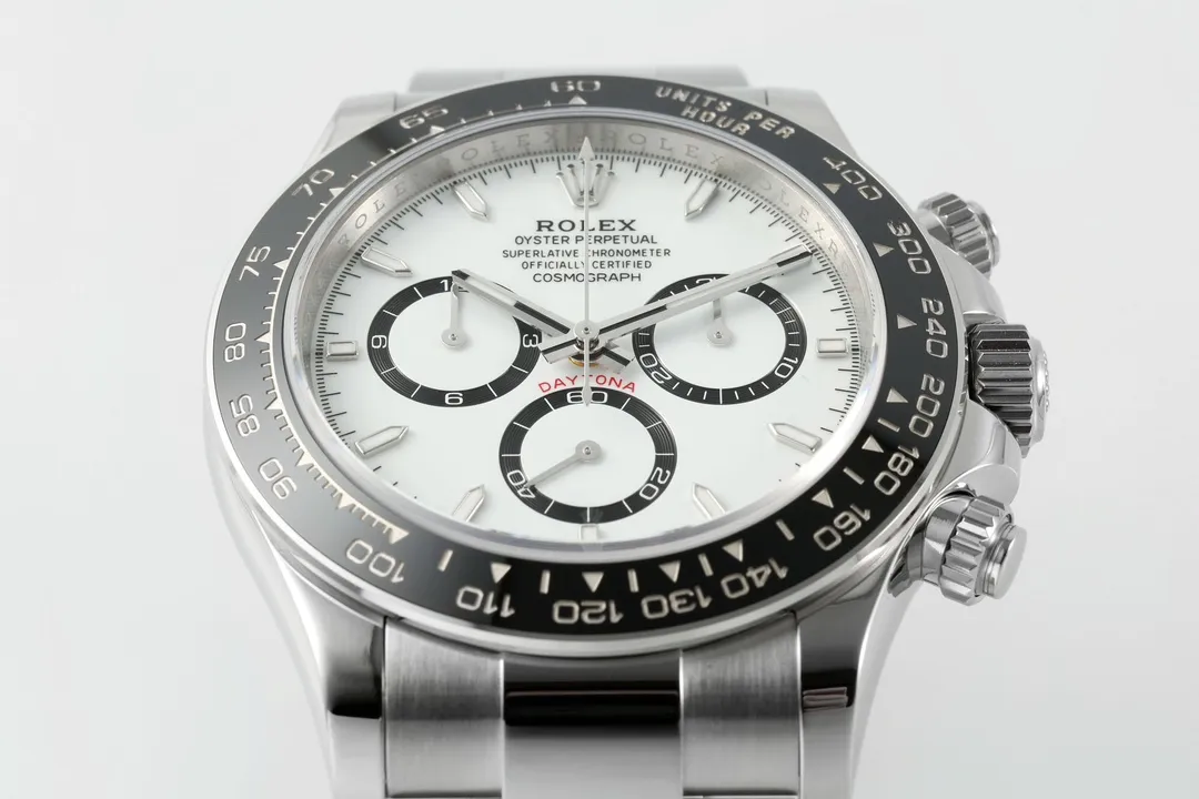 Practical VS Factory Rolex Daytona M126500LN Replica Watch – Silver, Chronograph Style with  Watches Craftsmanship 4317