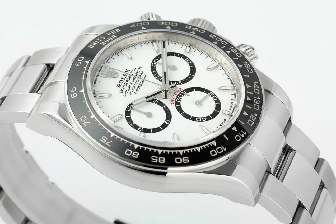 Practical VS Factory Rolex Daytona M126500LN Replica Watch – Silver, Chronograph Style with  Watches Craftsmanship 4317