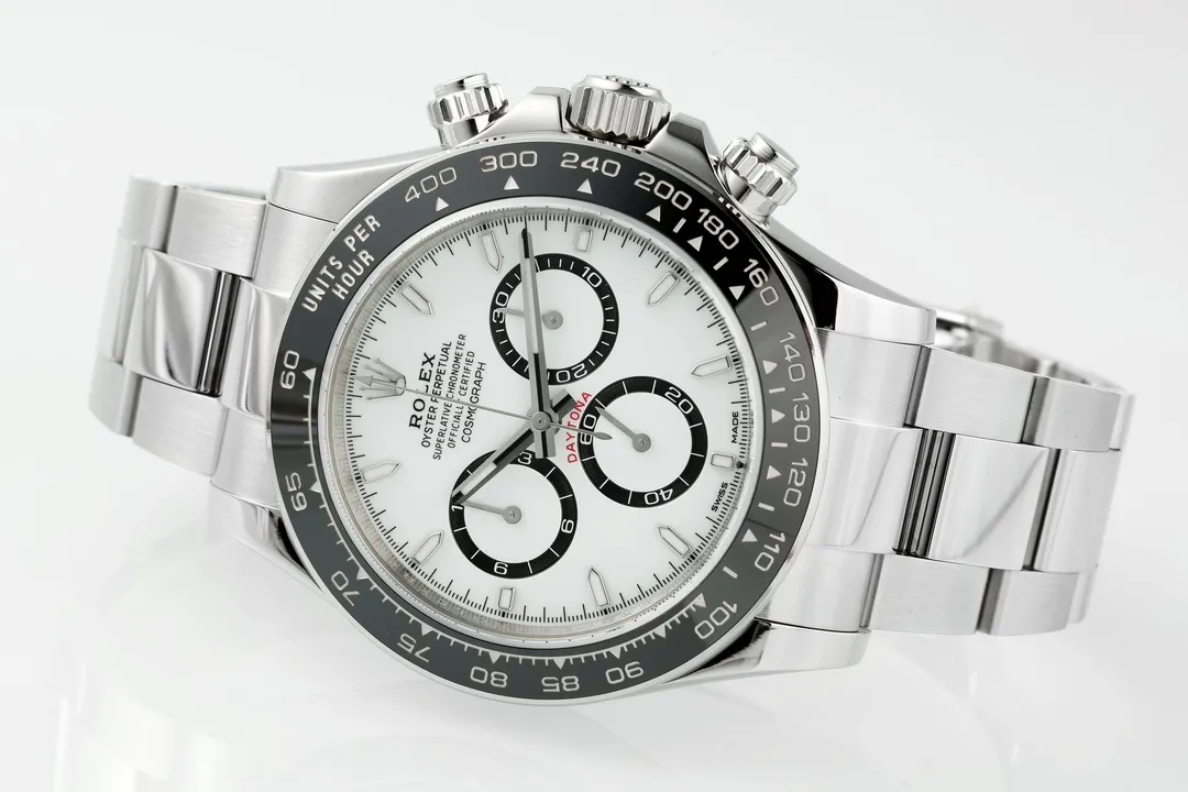 Practical VS Factory Rolex Daytona M126500LN Replica Watch – Silver, Chronograph Style with  Watches Craftsmanship 4317