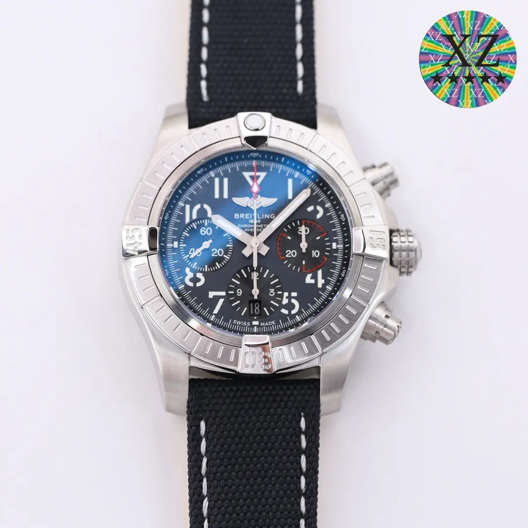 V7 Factory Breitling Avenger B01 Chronograph Blue Dial –  Super Clone Watch TimelessDesign 2362