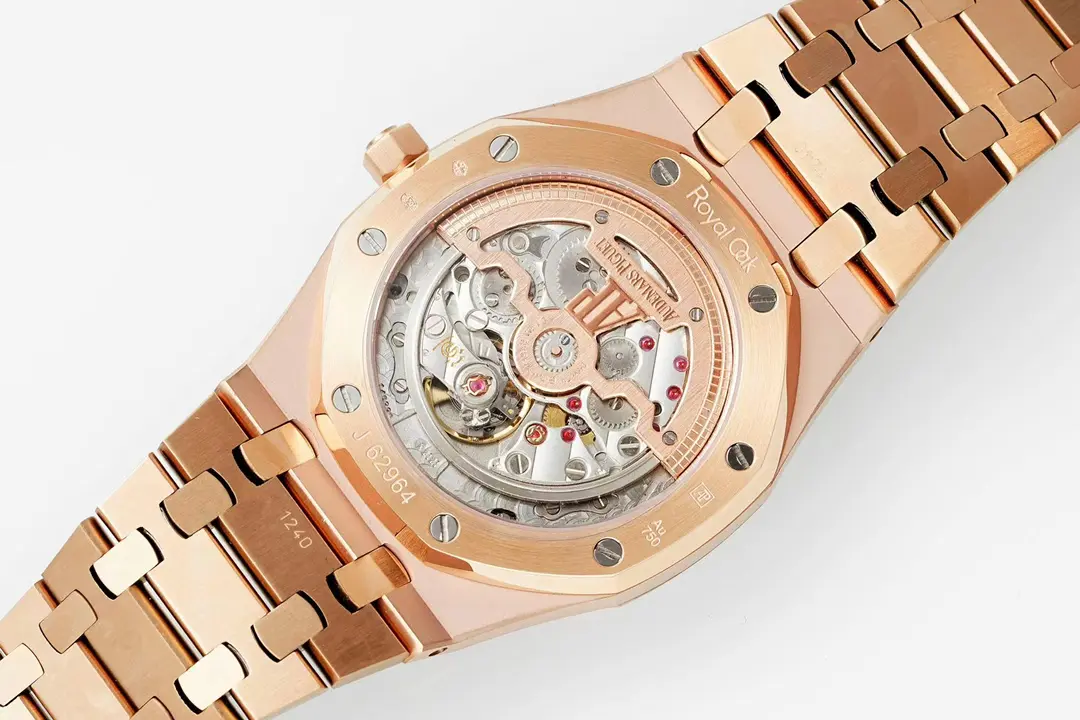 8F Factory Audemars Piguet Royal Oak 15202 Rose Gold Super Clone Replica Watch Durable 1565