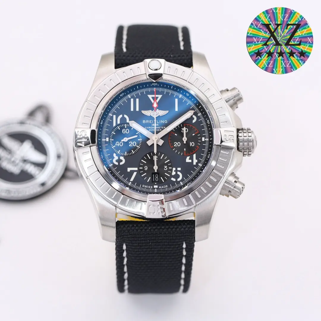 Classic V9 Factory Breitling Avenger B01 Chronograph Blue Dial –  Super Clone Watch 2349