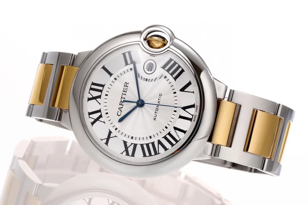 AF Factory CARTIER Ballon Bleu 42mm Two Tone Watch Casual 2697