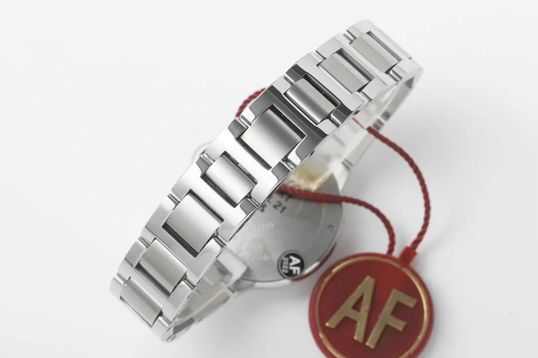 AF Factory Cartier Ballon Bleu 33 Pink Dial Steel Elegant 2700