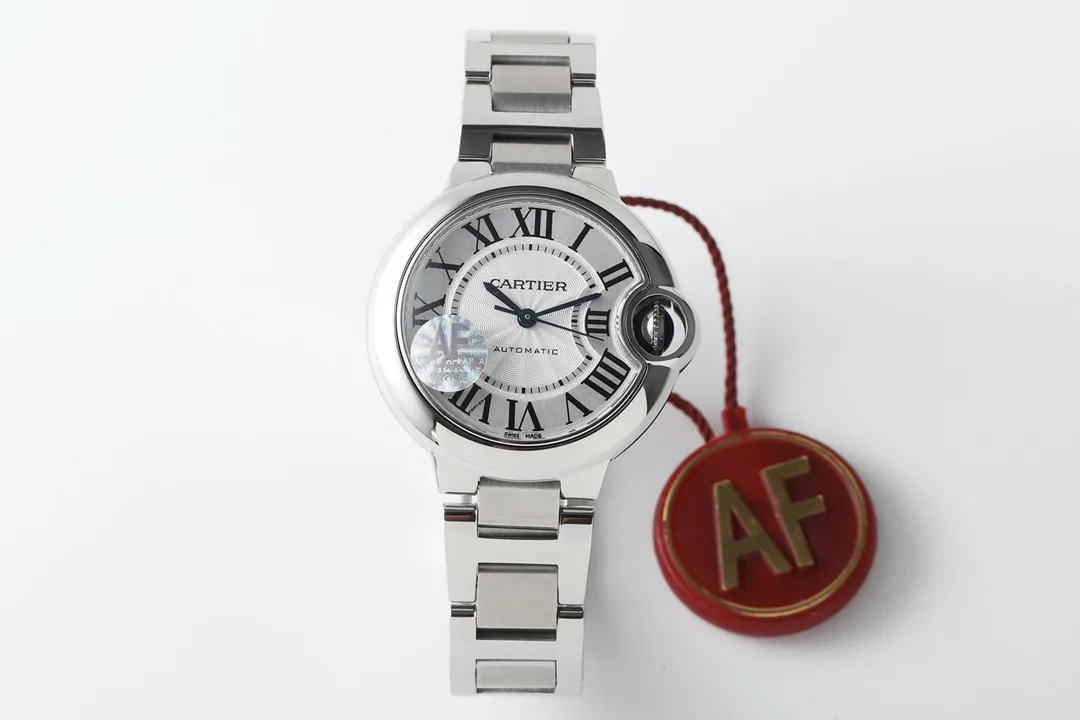 AF Factory Cartier Ballon Bleu 33mm Silver Watch ModernLook 2703