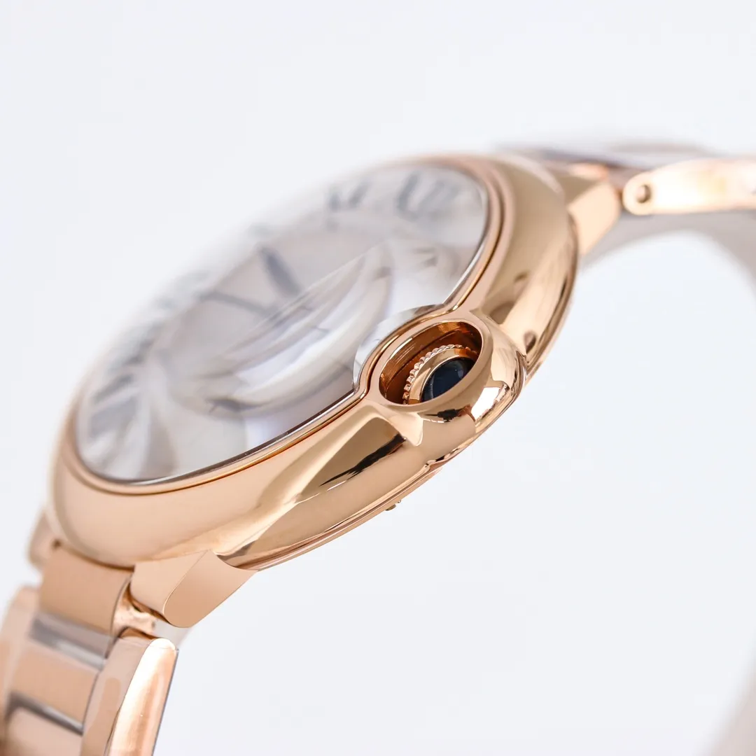 AF Factory Cartier Ballon Bleu 40 Rose Gold Automatic Lightweight 2708