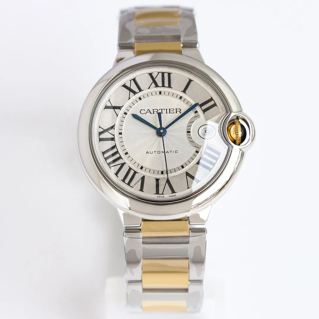 SmoothTexture AF Factory Cartier Ballon Bleu 40mm Automatic Two-Tone 5360