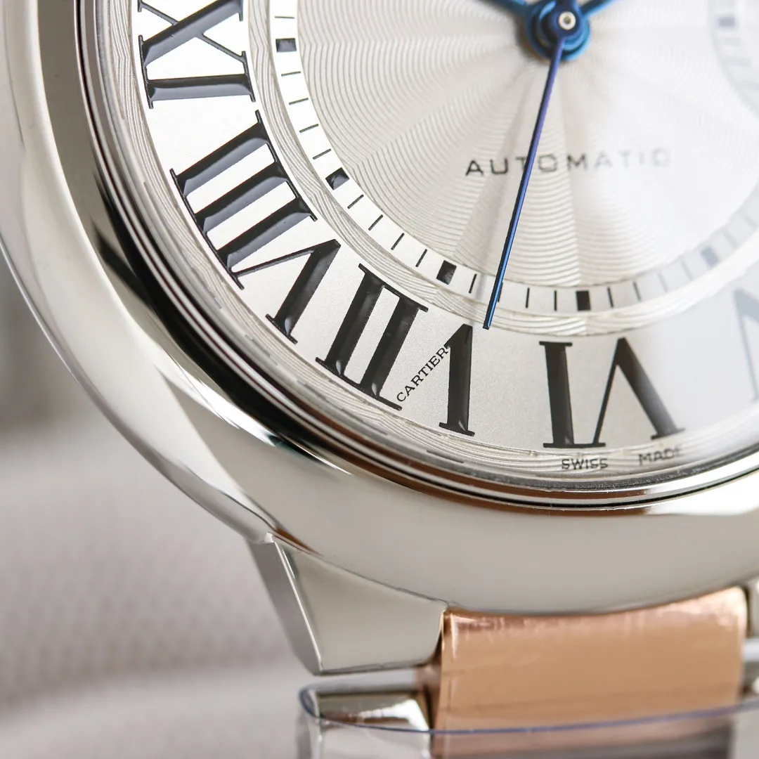 WrinkleFree AF Factory Cartier Ballon Bleu 40mm Two Tone Automatic 2707