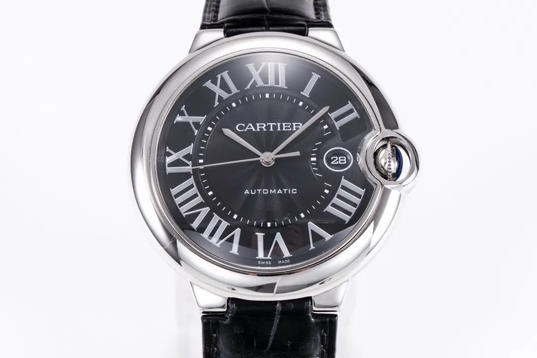 AF Factory Cartier Ballon Bleu 42mm Black Automatic Watch Comfortable 2694