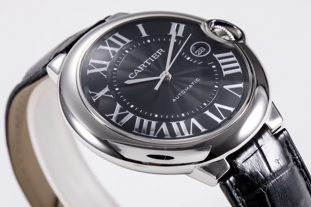 AF Factory Cartier Ballon Bleu 42mm Black Automatic Watch Comfortable 2694