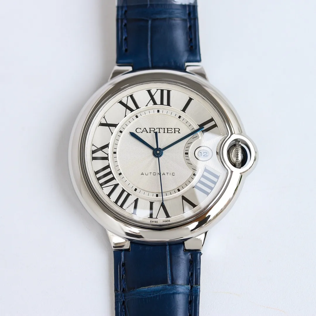 AF Factory Cartier Ballon Bleu Automatic Blue Leather SmartChoice 2722