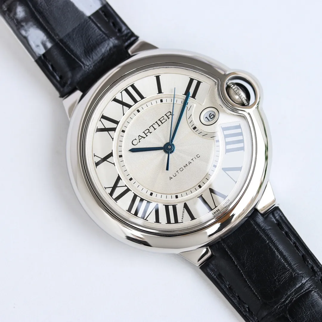 AF Factory Cartier Ballon Bleu Automatic Blue Leather SmartChoice 2722
