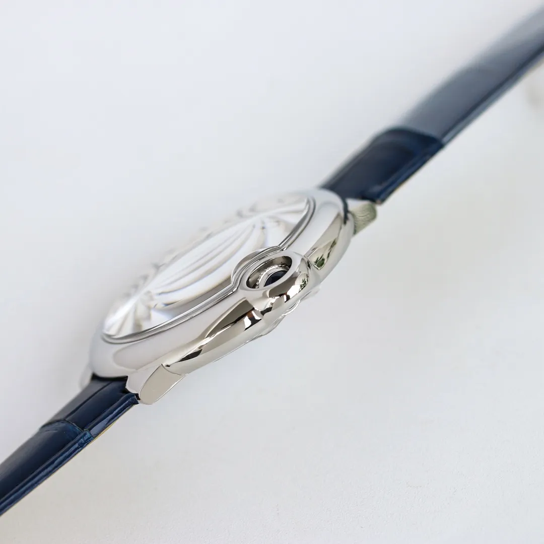 AF Factory Cartier Ballon Bleu Automatic Blue Leather SmartChoice 2722