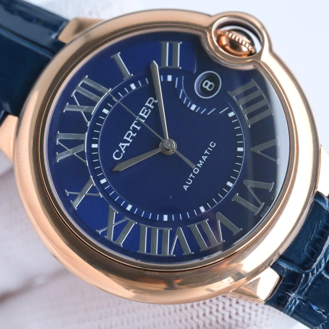 AF Factory Cartier Ballon Bleu Automatic Blue Rosegold MultiPurpose 2714