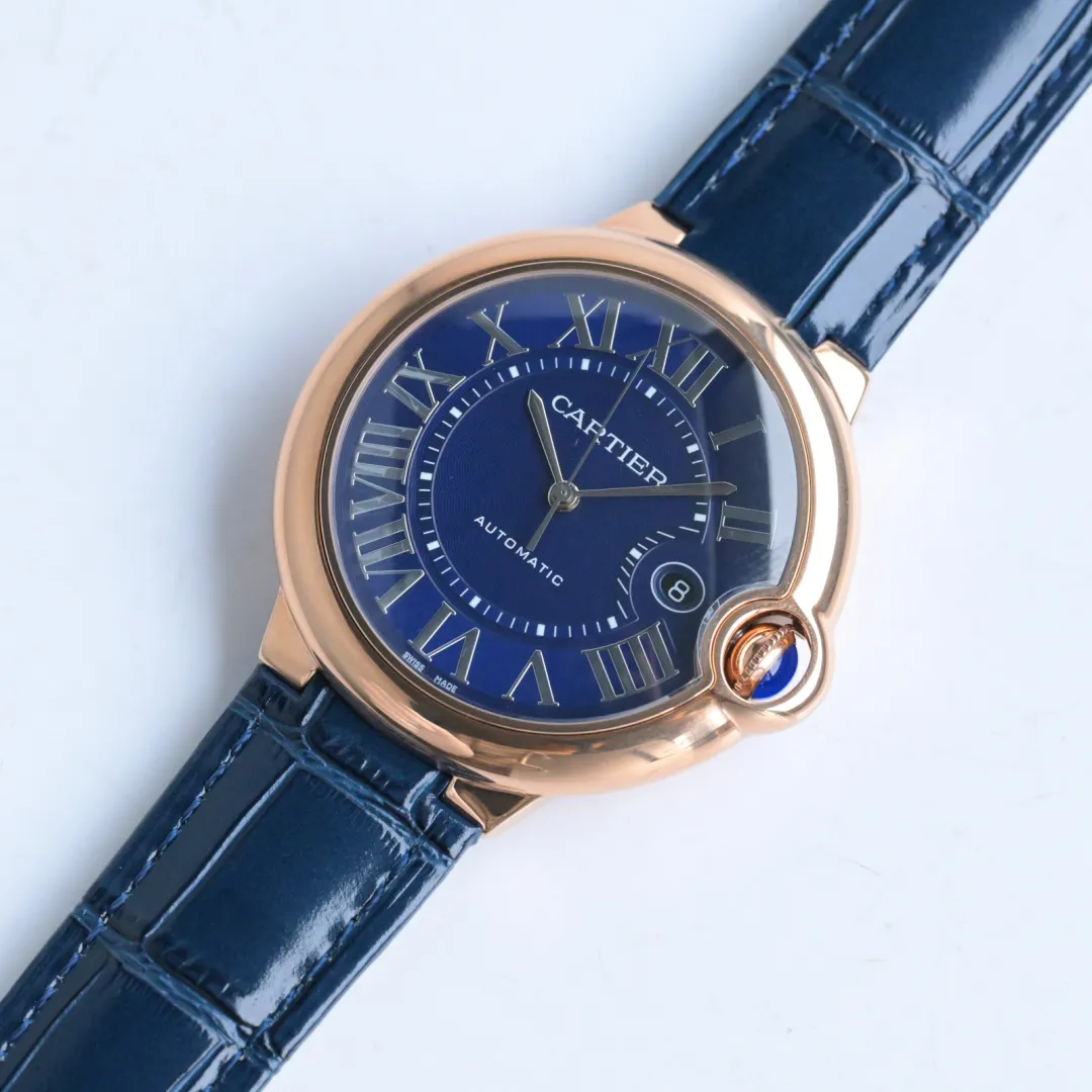 AF Factory Cartier Ballon Bleu Automatic Blue Rosegold MultiPurpose 2714