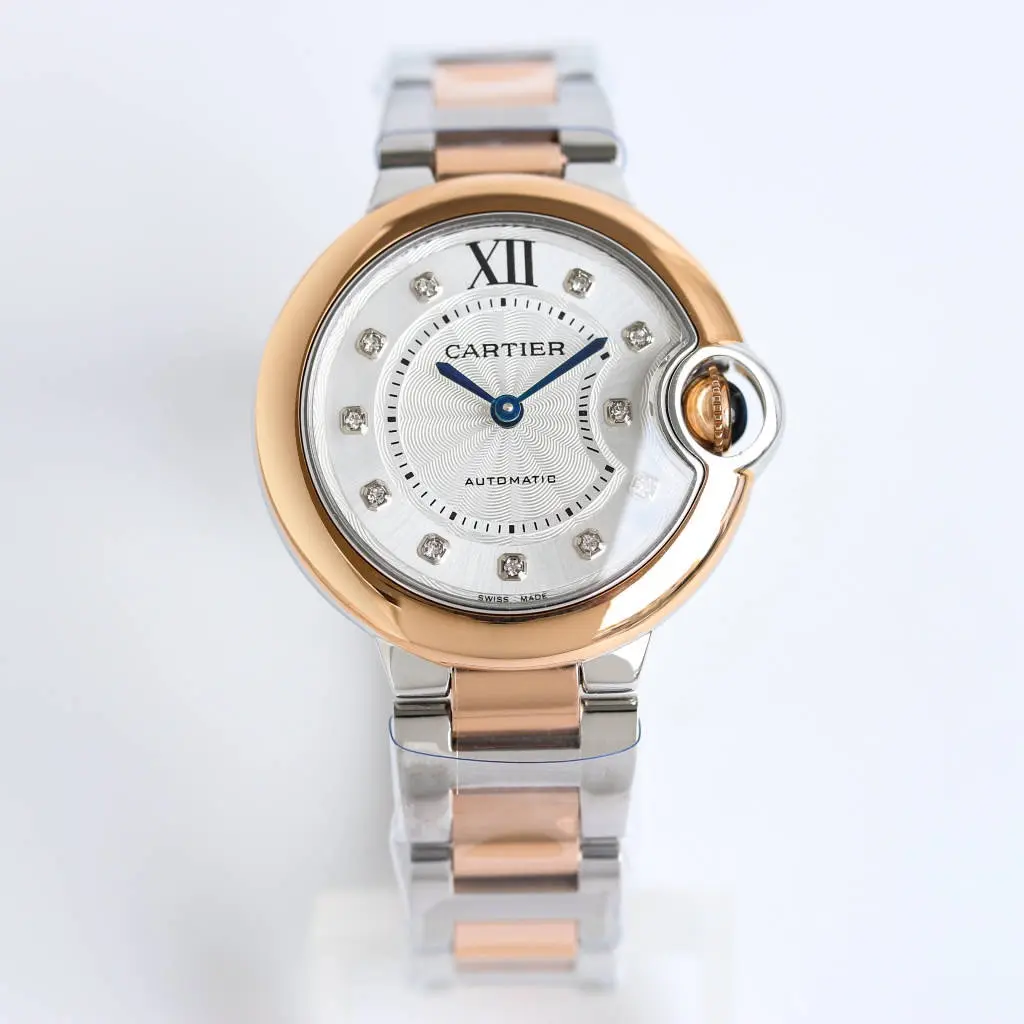 AF Factory Cartier Ballon Bleu Automatic Rose Gold Steel HighQuality 2702