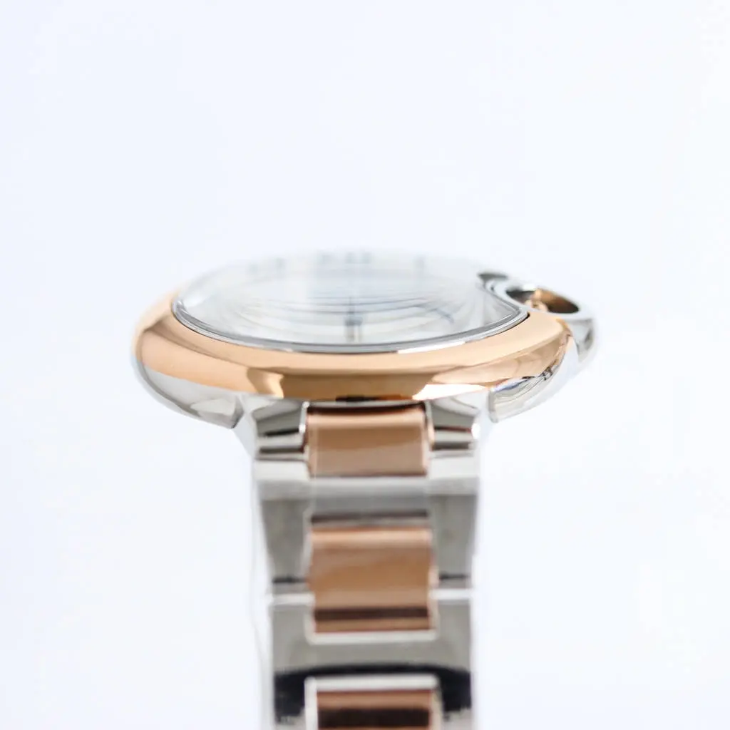 Minimalist AF Factory Cartier Ballon Bleu Automatic Rose Gold White Dial 5370