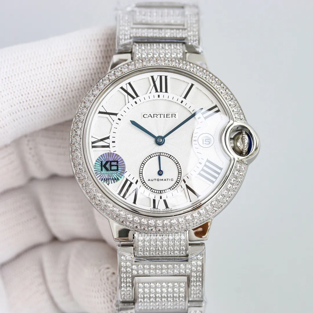 AF Factory Cartier Ballon Bleu Mens Watch Silver FreshLook 2718