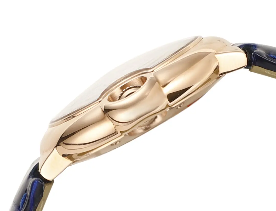 UrbanChic AF Factory Cartier Ballon Bleu WJBB0080 Rose Gold Blue Leather 2699
