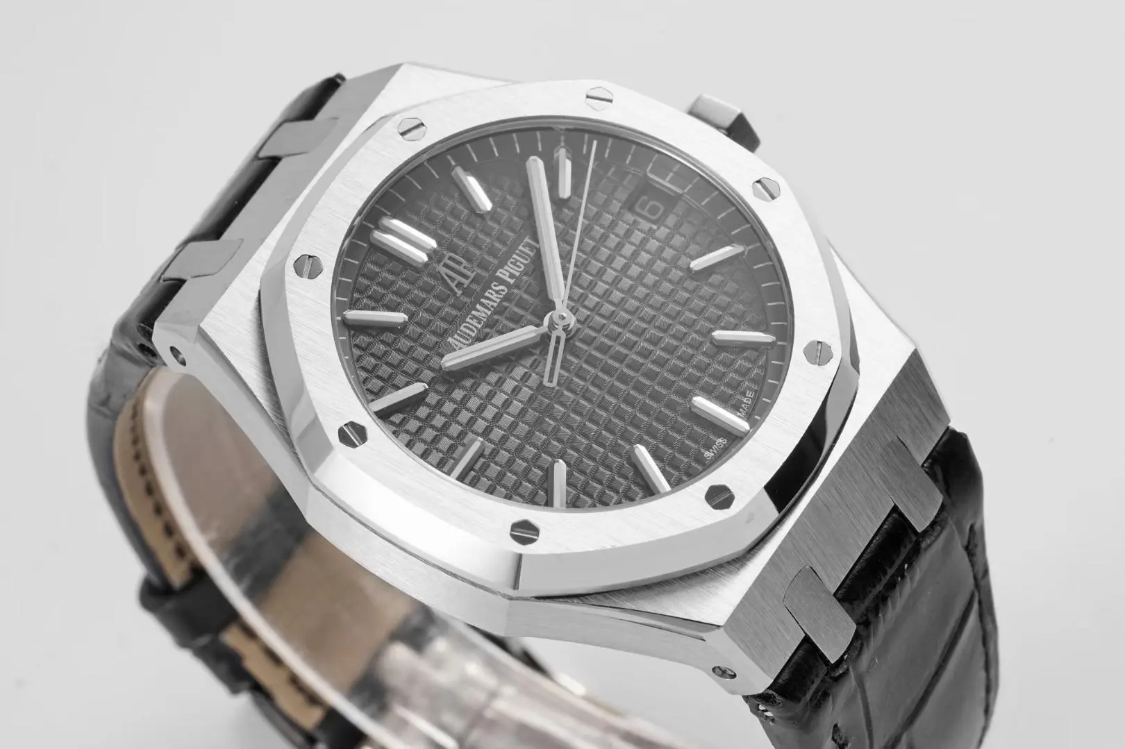 APS Factory Audemars Piguet Royal Oak 15500 Black Dial Super Clone Watch ComfortFit 1595