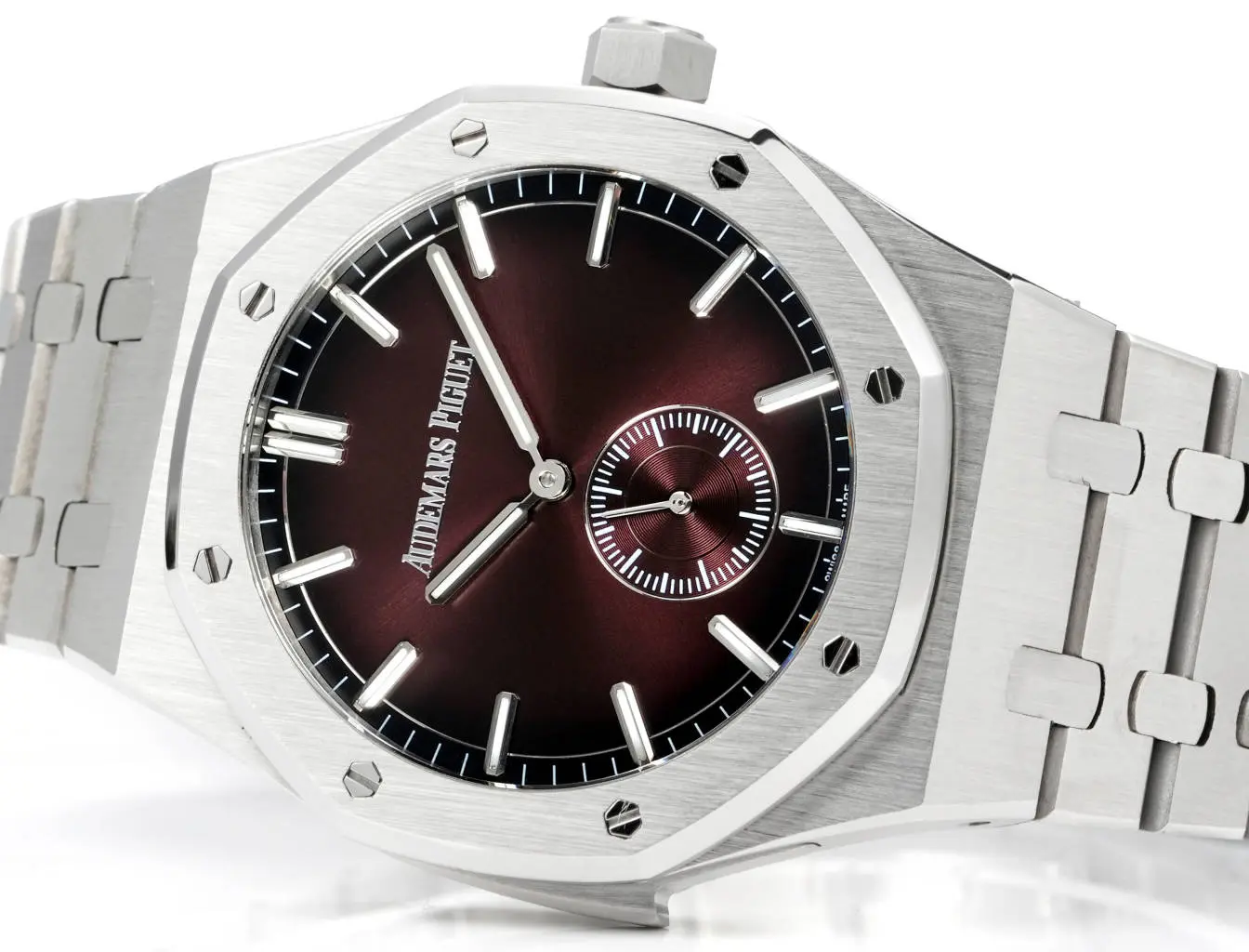 APS Factory Audemars Piguet Royal Oak 26591IP Burgundy Steel Super Clone Watch Premium 1761