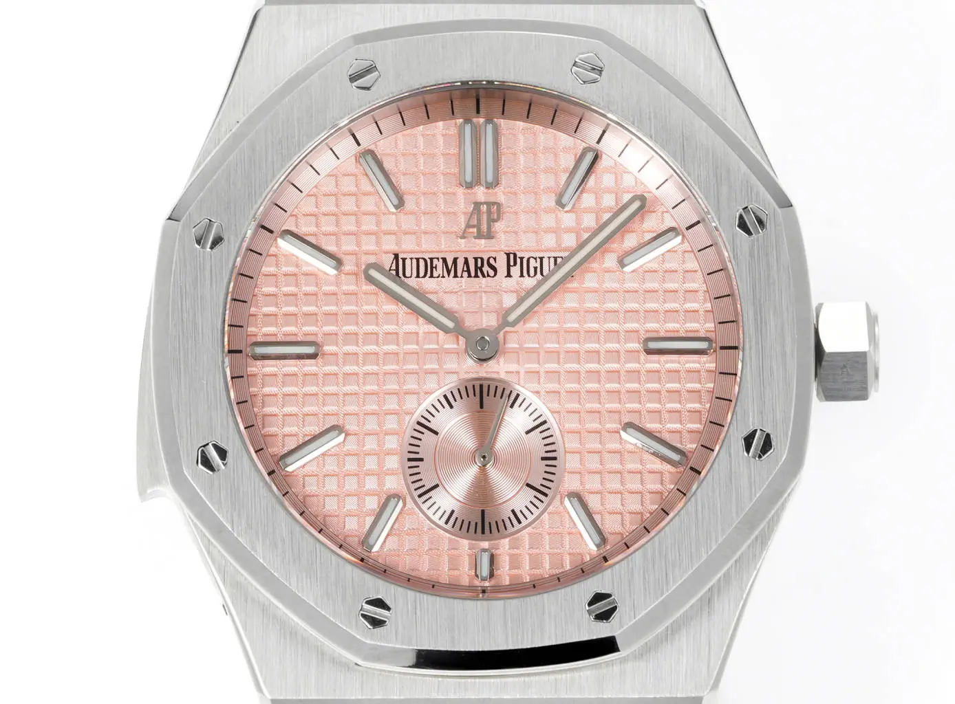 APS Factory Audemars Piguet Royal Oak 26591IP Pink Dial Steel Super Clone Watch BestValue 1792