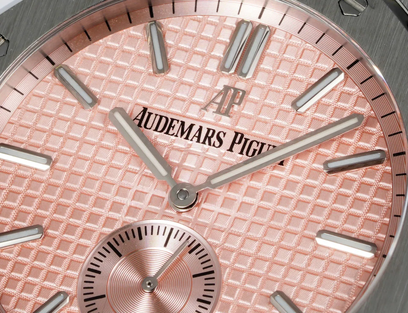 APS Factory Audemars Piguet Royal Oak 26591IP Pink Dial Steel Super Clone Watch BestValue 1792