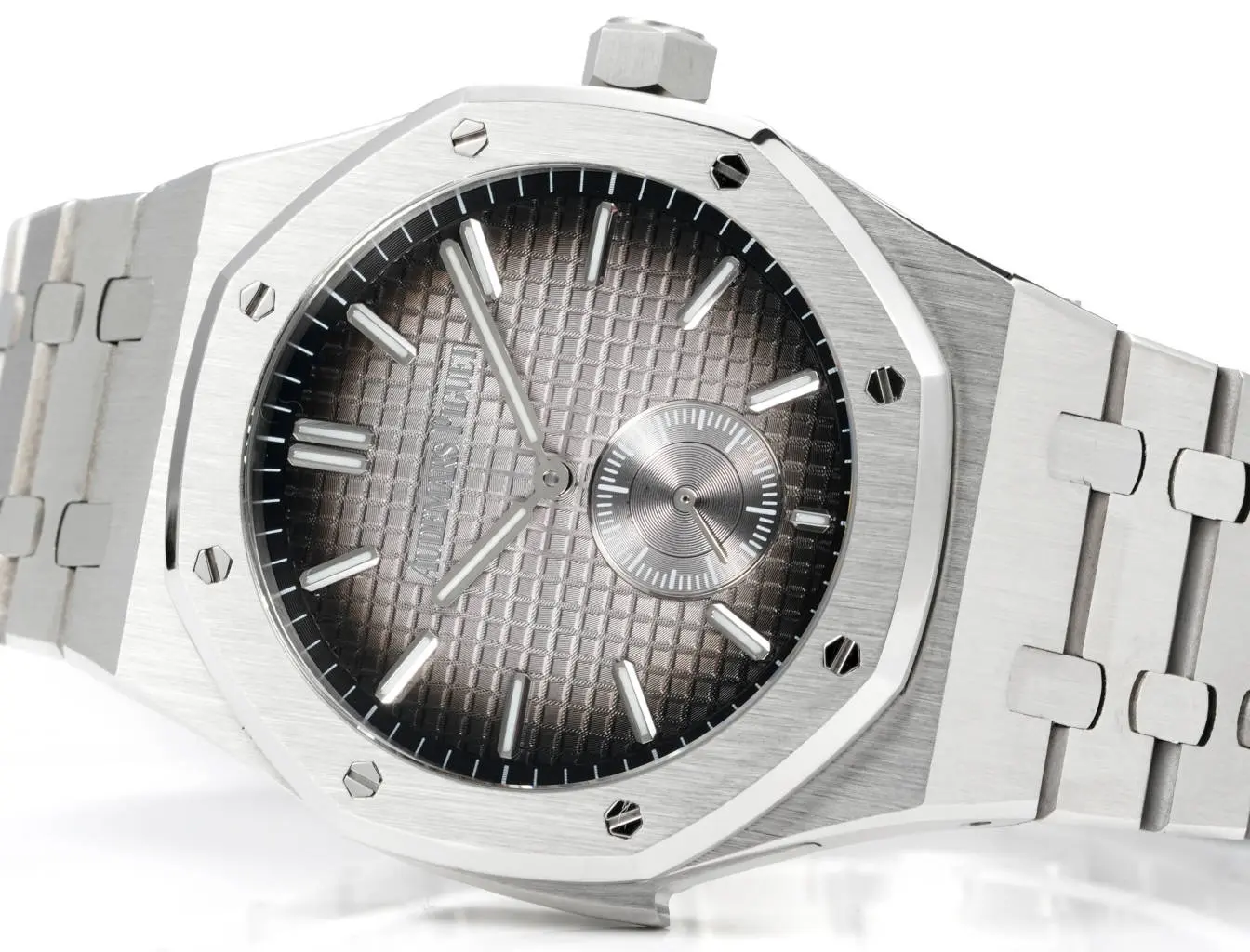 Lightweight APS Factory Audemars Piguet Royal Oak 26591IP Silver Super Clone Watch 4612