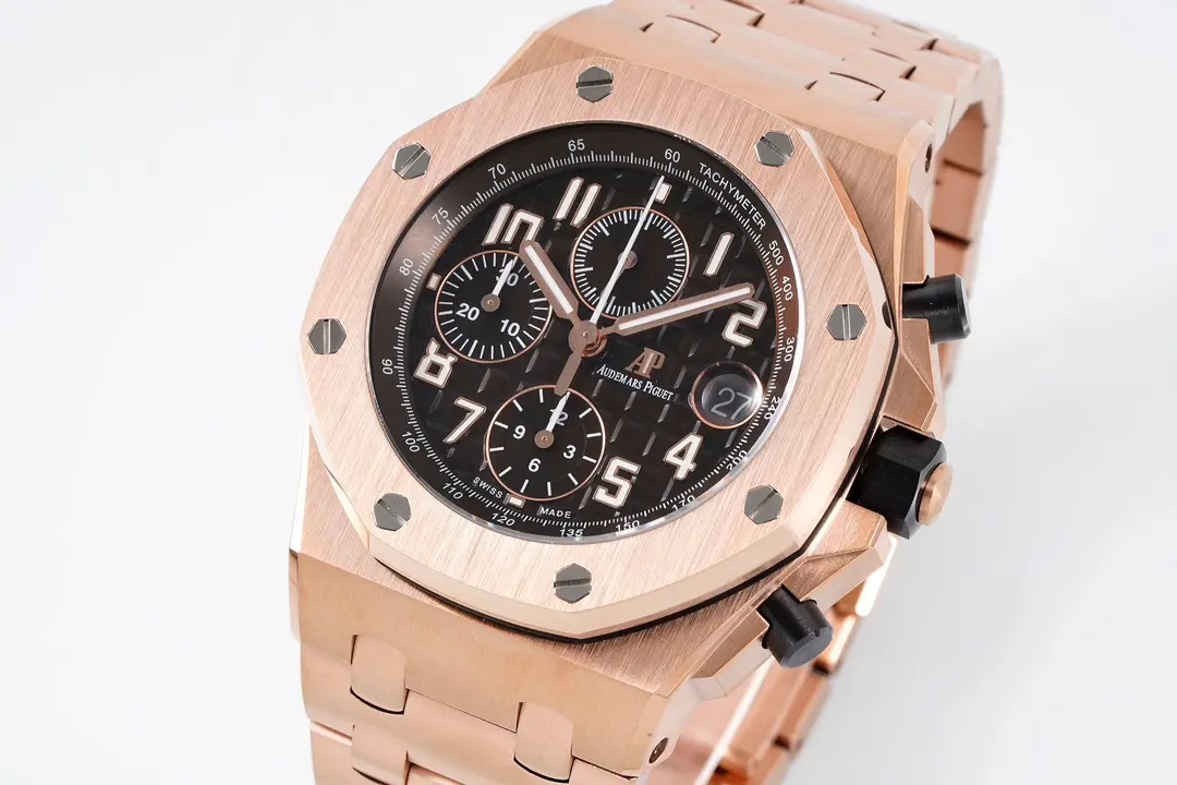 Elegant APS Factory Audemars Piguet Royal Oak Offshore Rose Gold Super Clone Watch 4549