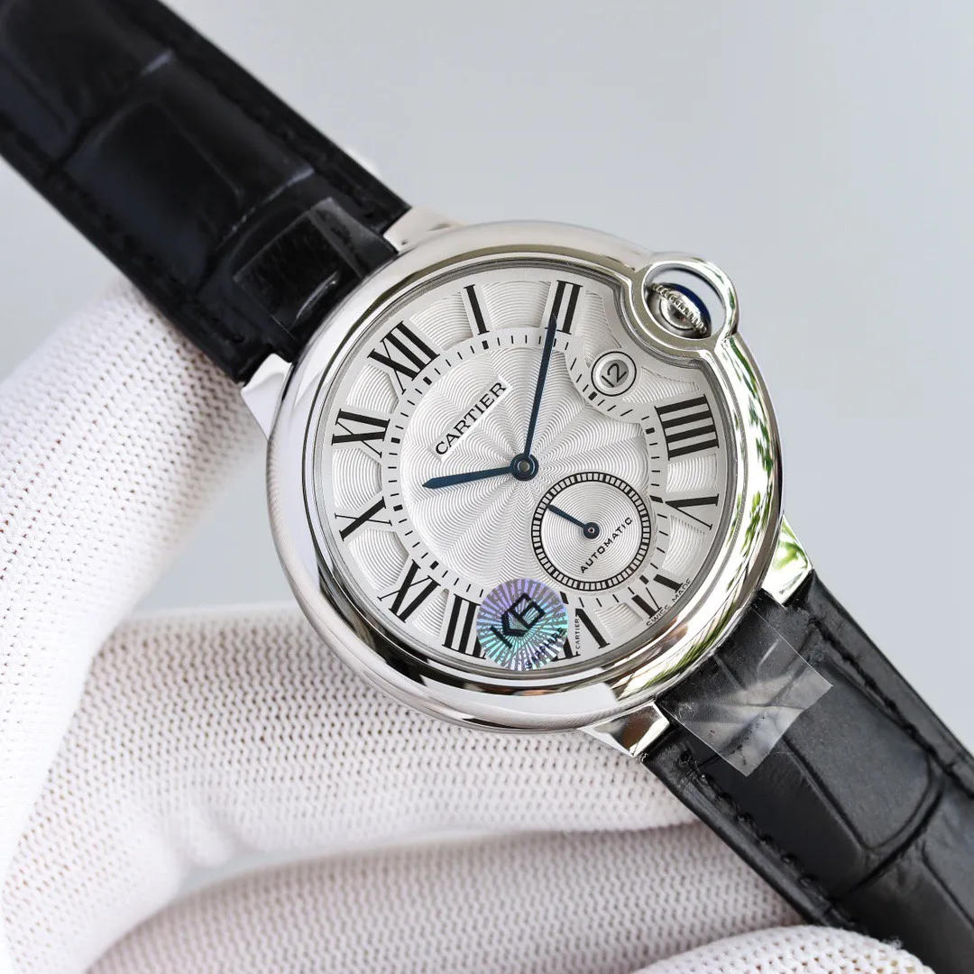 Vibrant Cartier Ballon Bleu Automatic Watch Silver Black – High-Quality Replica Watches & Fake Cartier Edition 2742