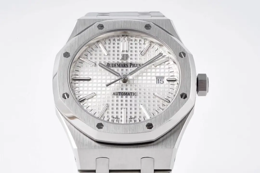 BBR Factory Audemars Piguet Royal Oak 15400 Silver Automatic Super Clone Watch RelaxedFit 1637