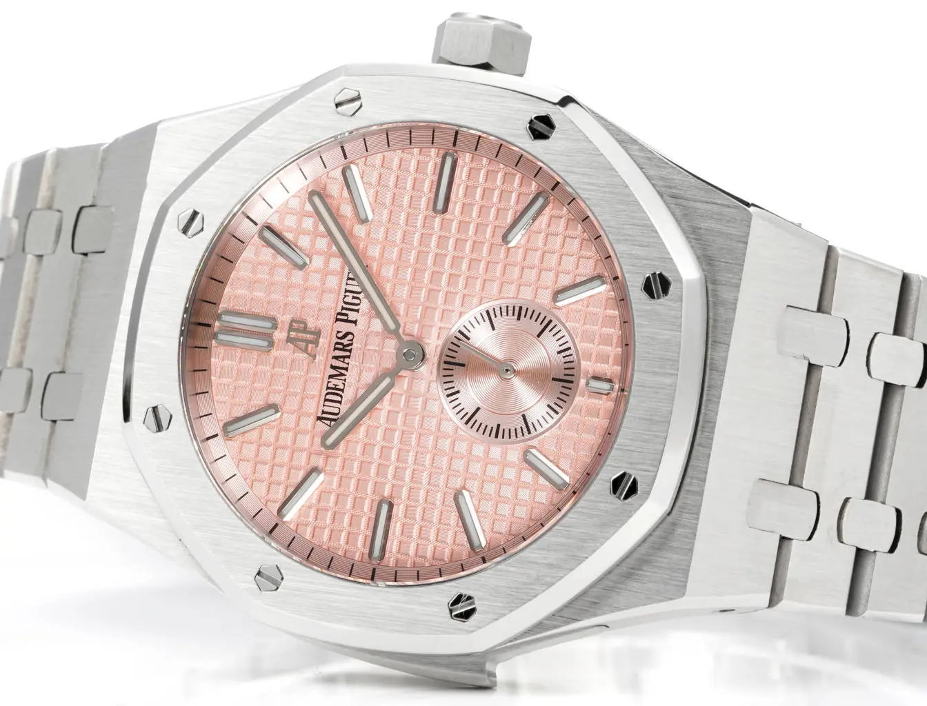 BF Factory Audemars Piguet Royal Oak 26591IP Pink Dial Steel Super Clone Watch MultiPurpose 4799