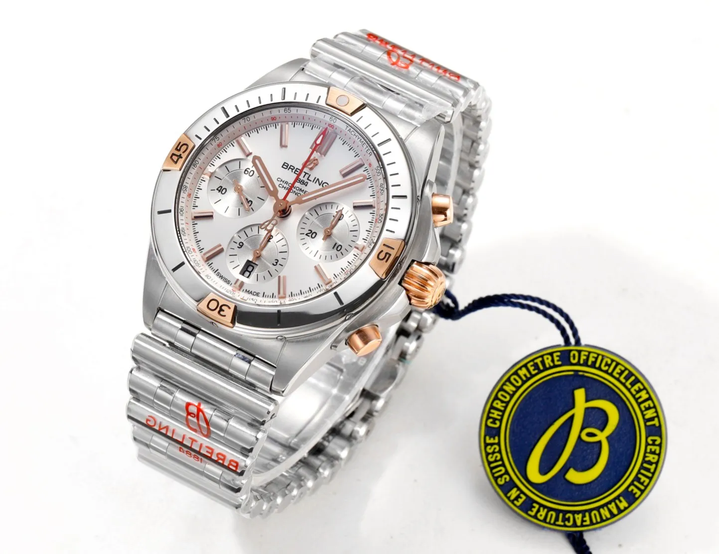 BLS Factory Breitling Chronomat Automatic Chronograph Men’s Watch ComfortFit 2668