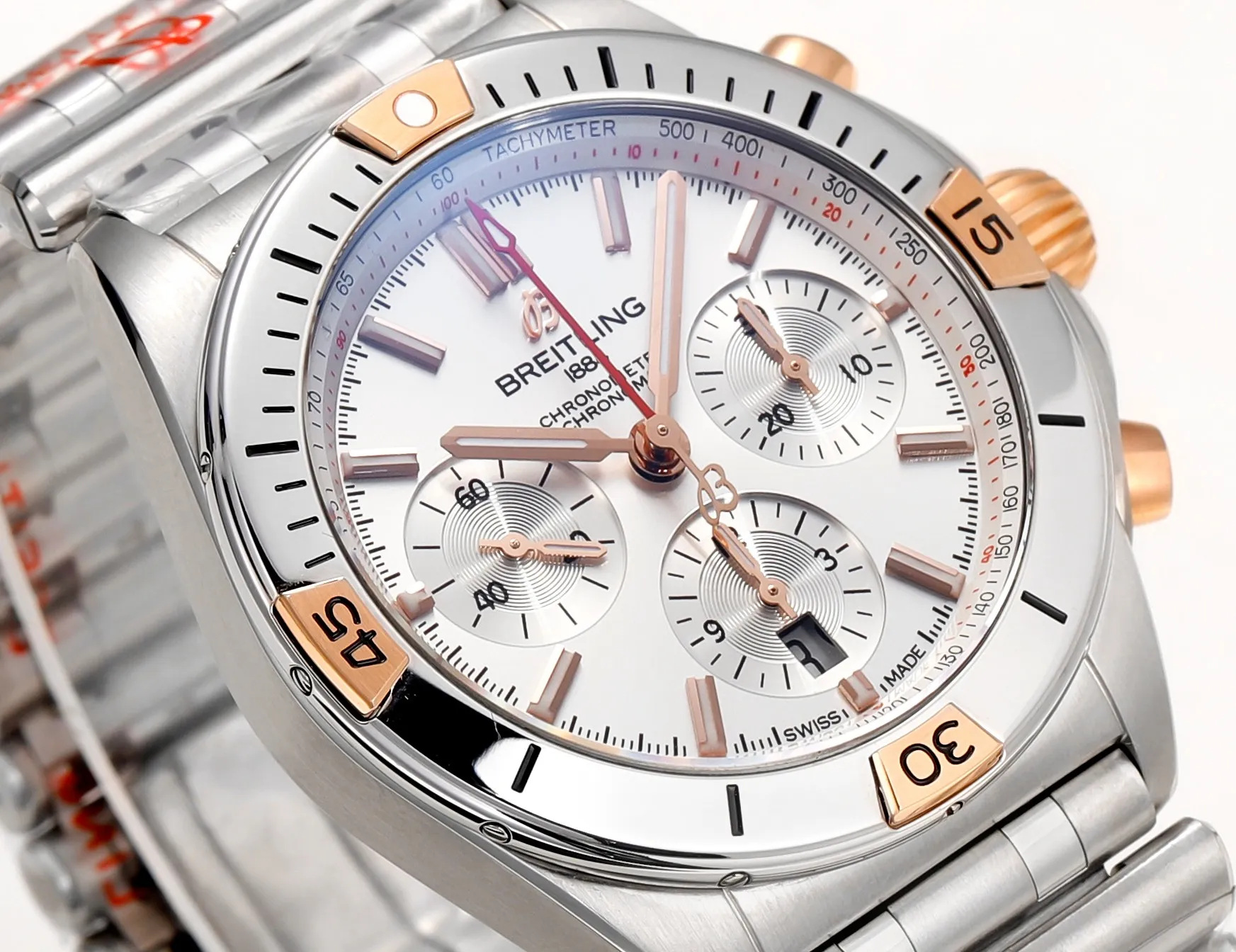 BLS Factory Breitling Chronomat Automatic Chronograph Men’s Watch ComfortFit 2668
