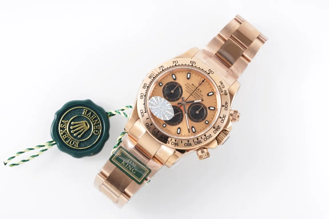 BT Factory Rolex Daytona 4130 – Rose Gold, Chronograph BT Luxury Watch QuickDry 63