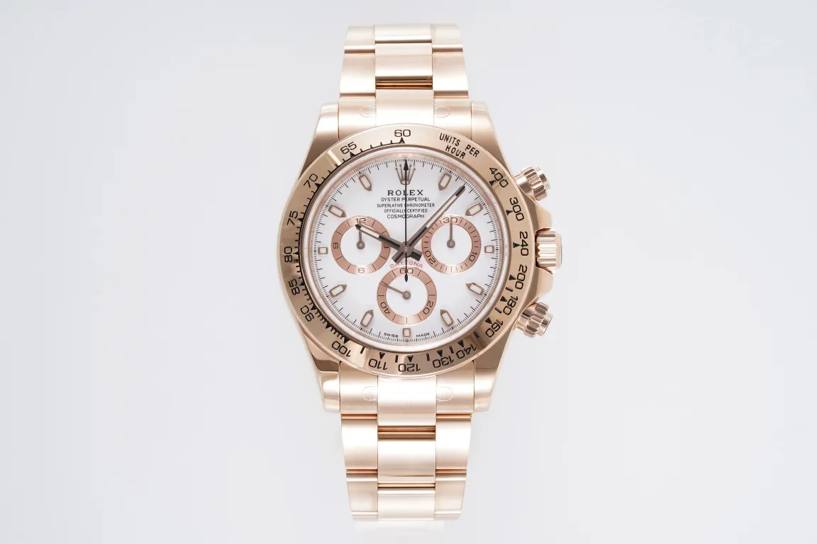 BT Factory Rolex Daytona 4130 Rose Gold Chronograph VSF Luxury Watch GoodFit 4826