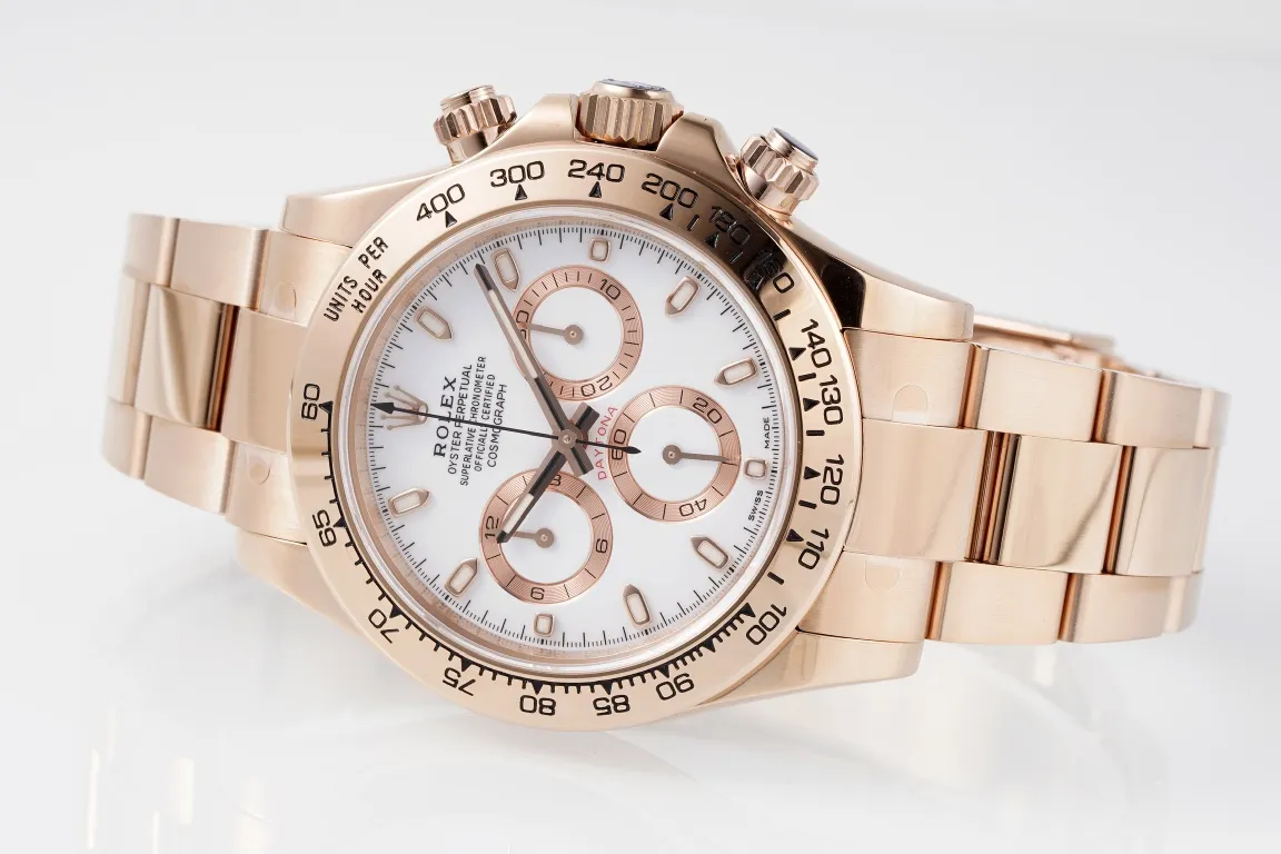 BT Factory Rolex Daytona 4130 Rose Gold Chronograph VSF Luxury Watch GoodFit 4826