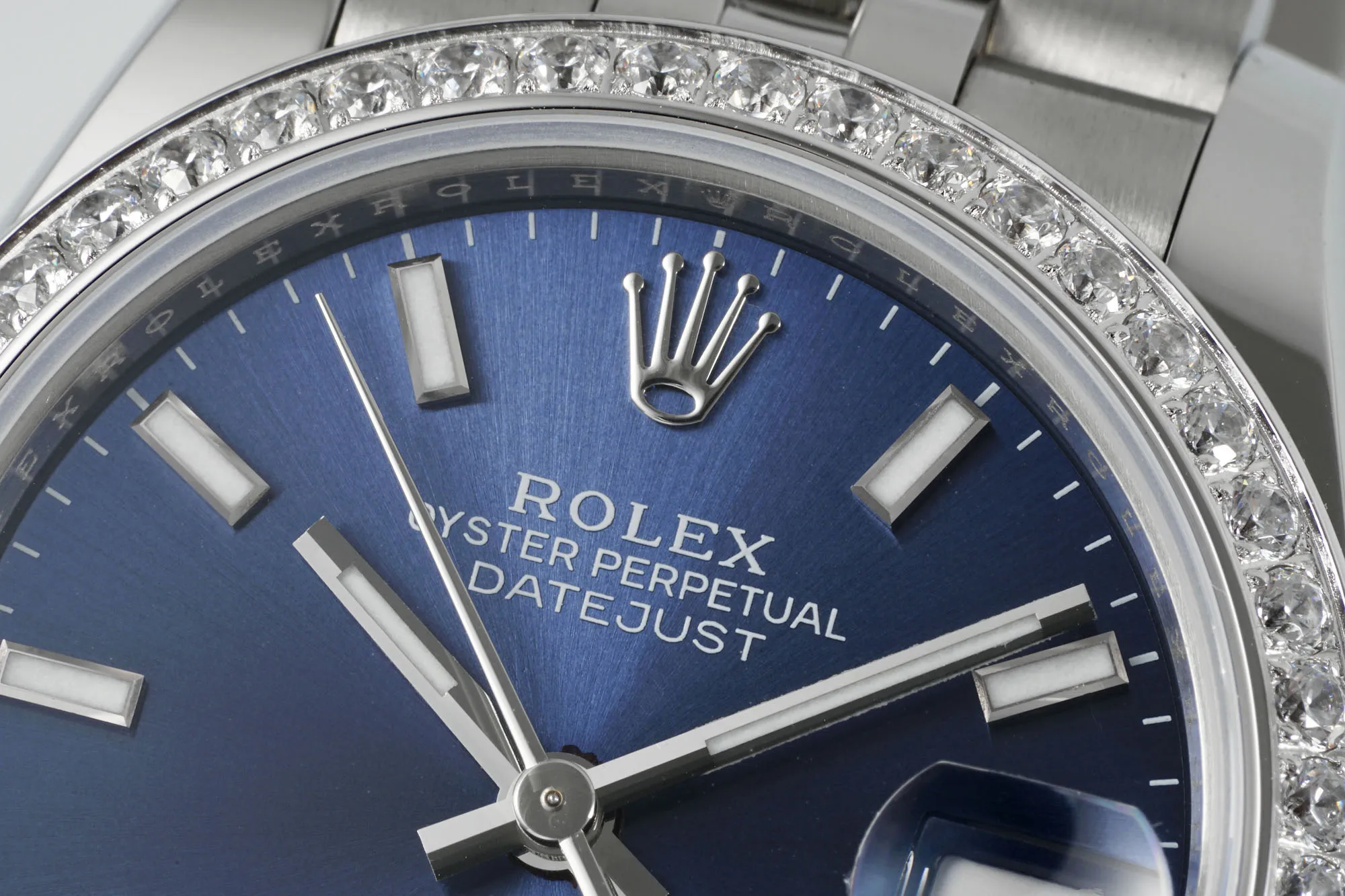 AR Factory Rolex Datejust 31mm Blue Dial Diamond-Set Bezel Stainless Steel Jubilee Bracelet Women’s Luxury Watch ComfortFit 4966
