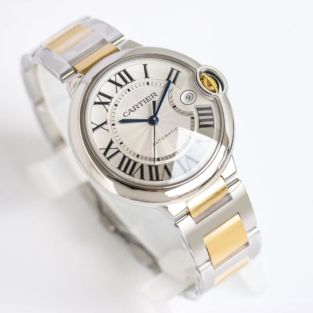 Cartier Ballon Bleu 40mm Automatic Two-Tone Replica Watch Reliable 2731