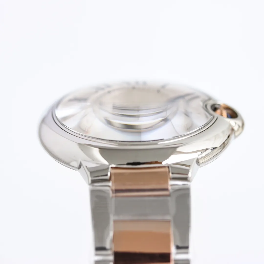 Colorful Cartier Ballon Bleu 40mm Two Tone Automatic Replica Watch 2730