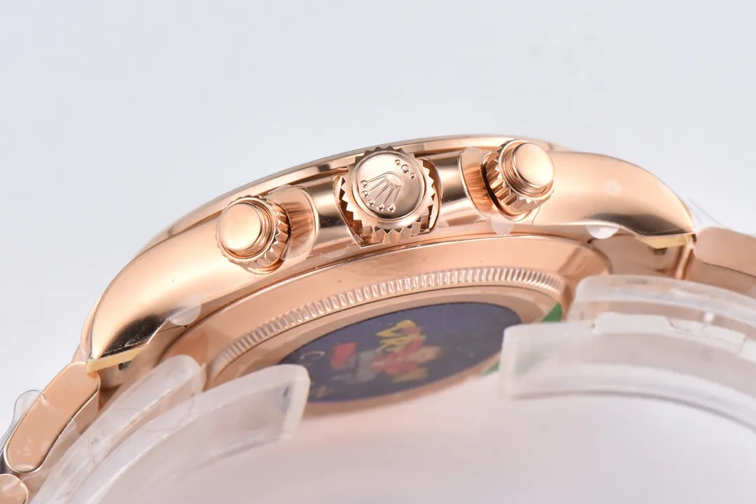 Versatile Rolex Daytona Clean Factory 116505 Rose Gold Daytona – Brown Dial, Three-Piece Strap Chronograph 53