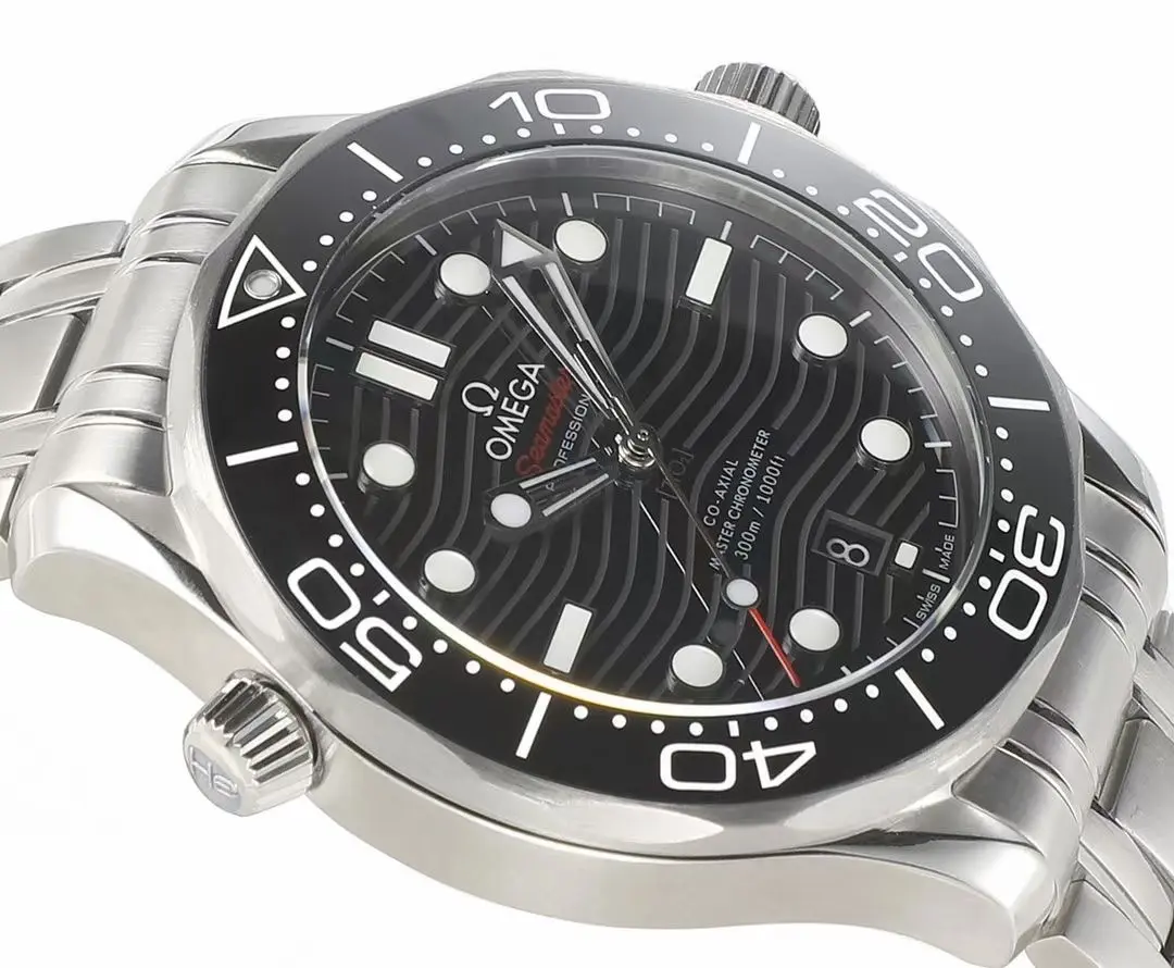 Tailored VS Factory OMEGA Seamaster Planet Ocean 600m Co-Axial Master Chronometer 42mm Black Ceramic Bezel Stainless Steel VSF Watches 4375