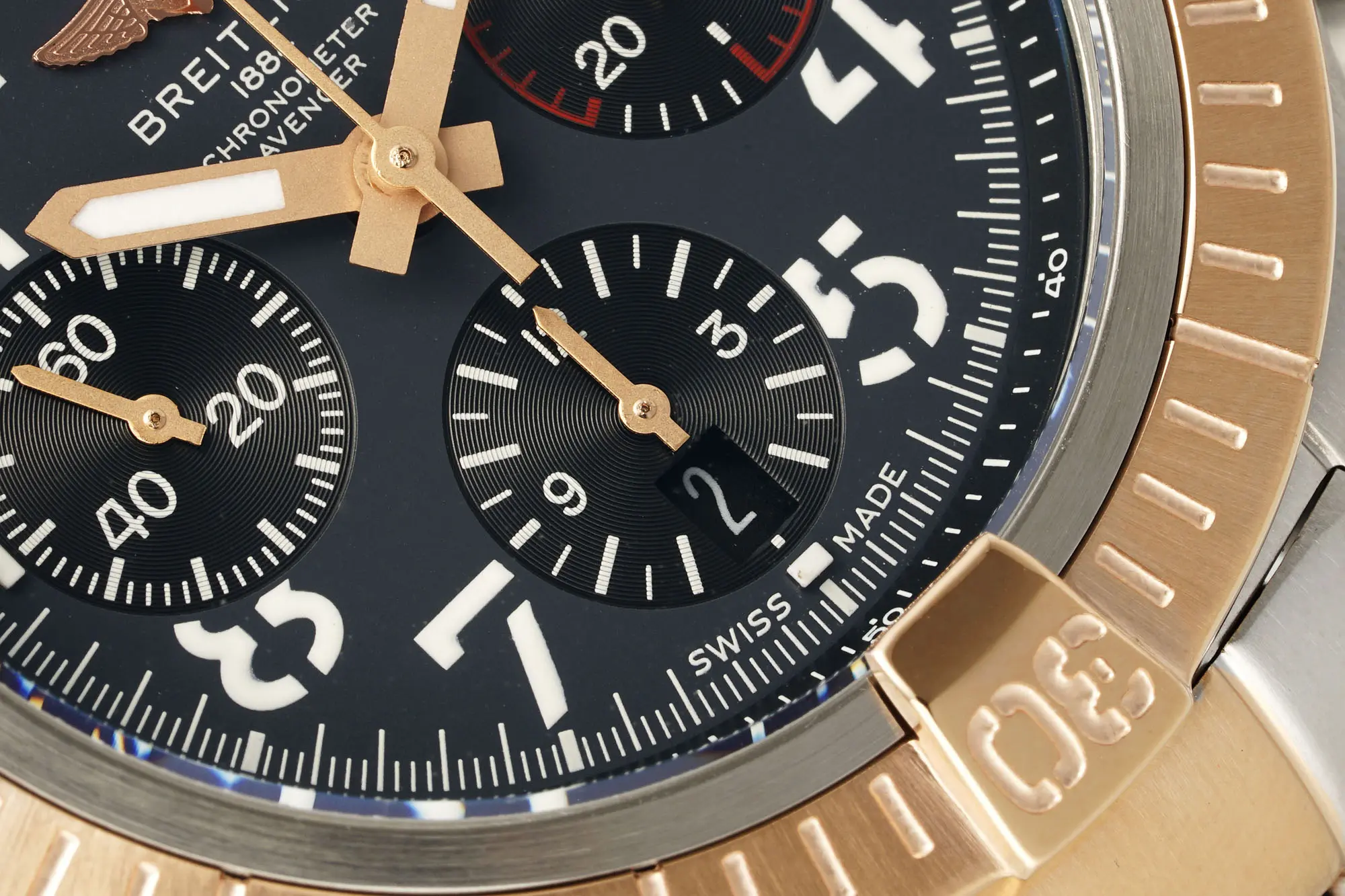 JF Factory Breitling Avenger B01 Chronograph Blue Dial –  Super Clone Watch Lightweight 2365