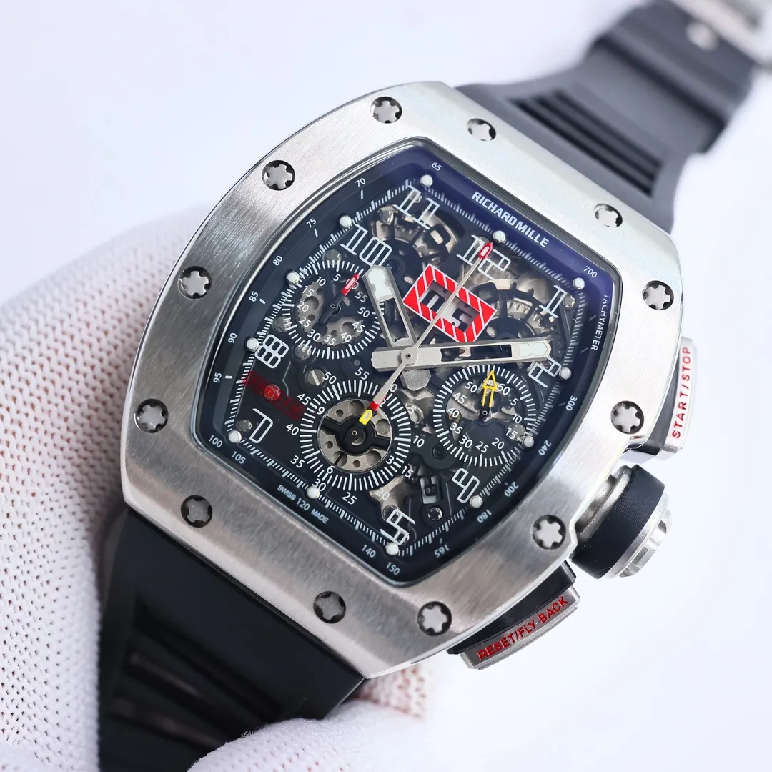 FashionForward ZF Factory Richard Mille RM011-FM Titanium Chronograph Black – Super Clone Watches 3654