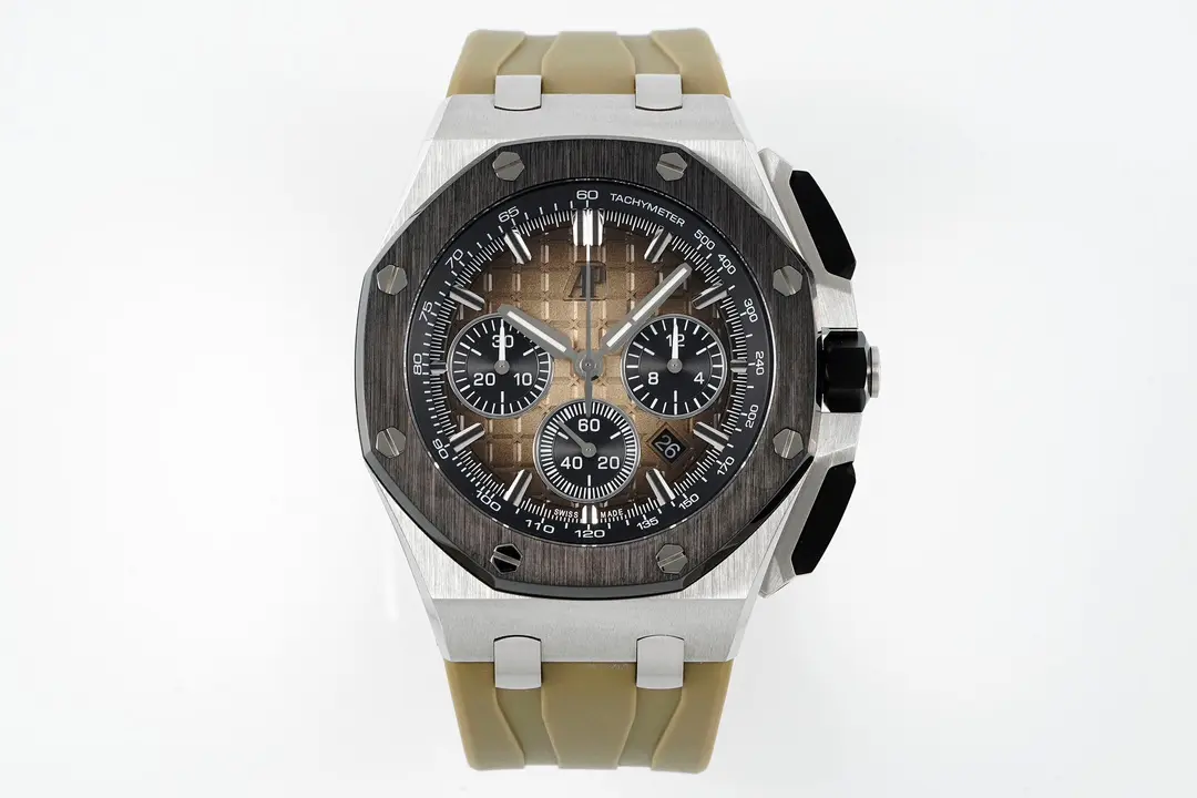 V9 Factory Audemars Piguet Royal Oak Offshore 26420 Desert Yellow Super Clone Watch Effortless 8071
